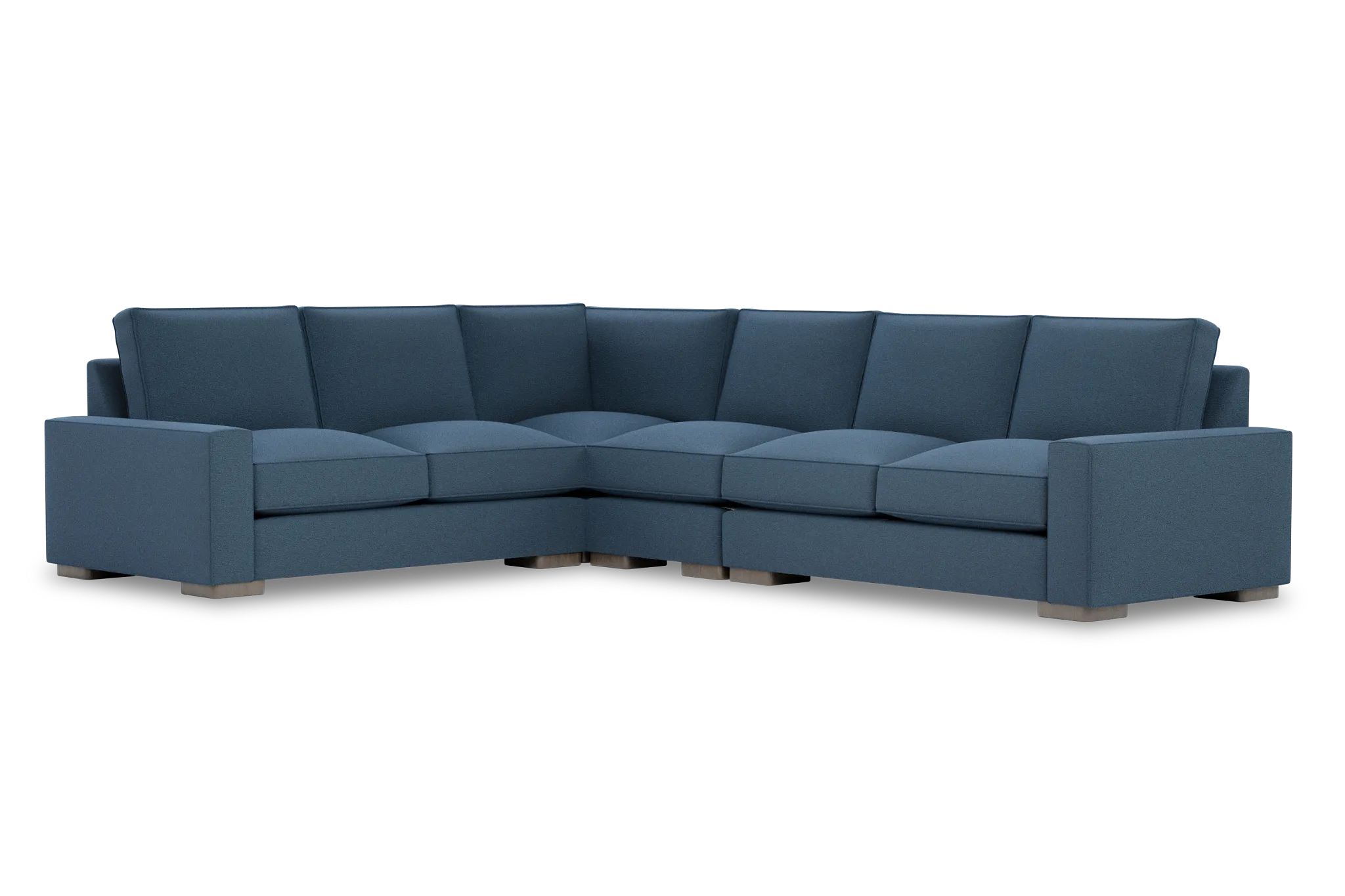 Edgewater Elite Blue Medium Two-arm Sectional