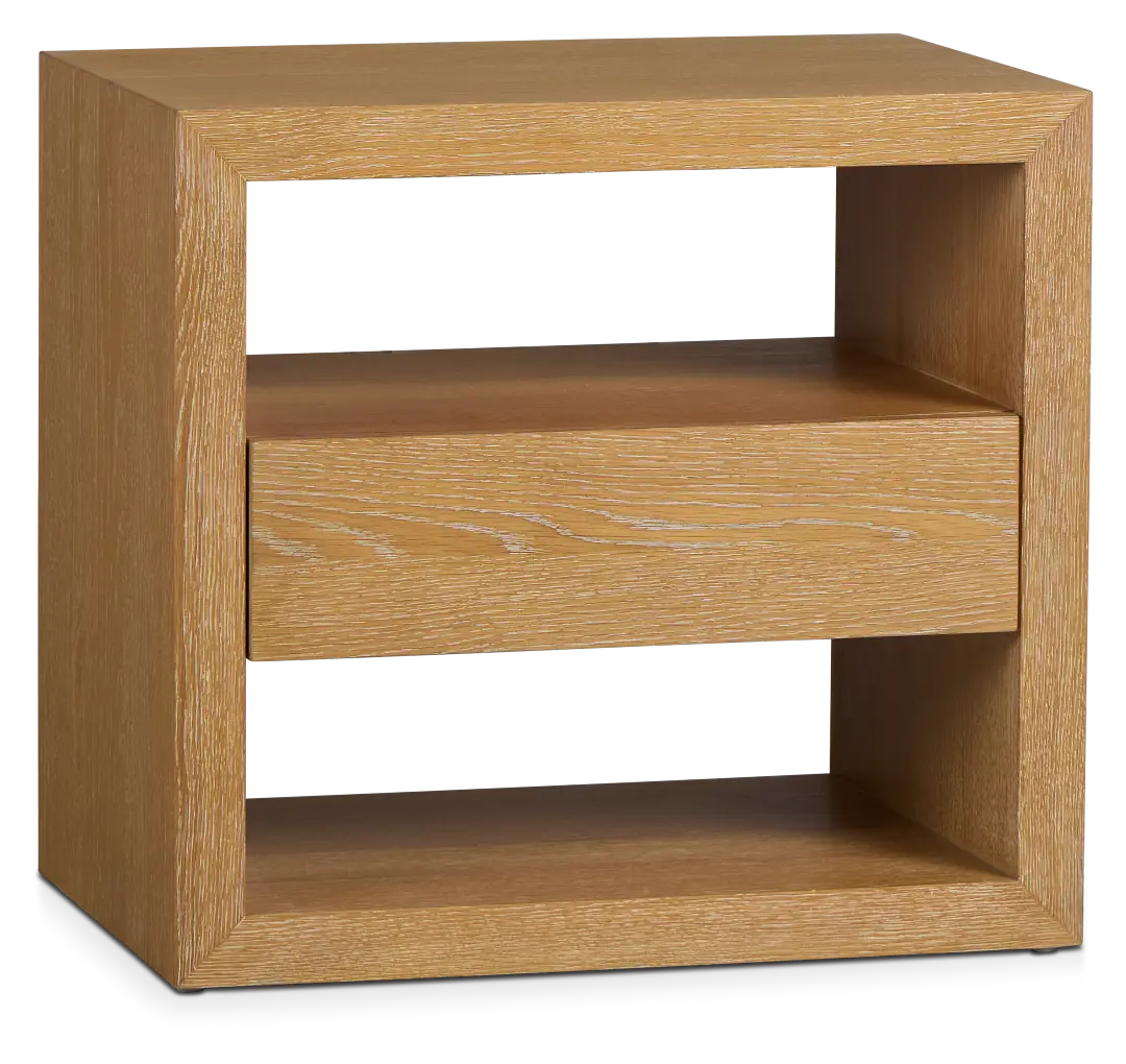 Nantucket Light Tone Open Nightstand Nantucket Light Tone Open Nightstand
