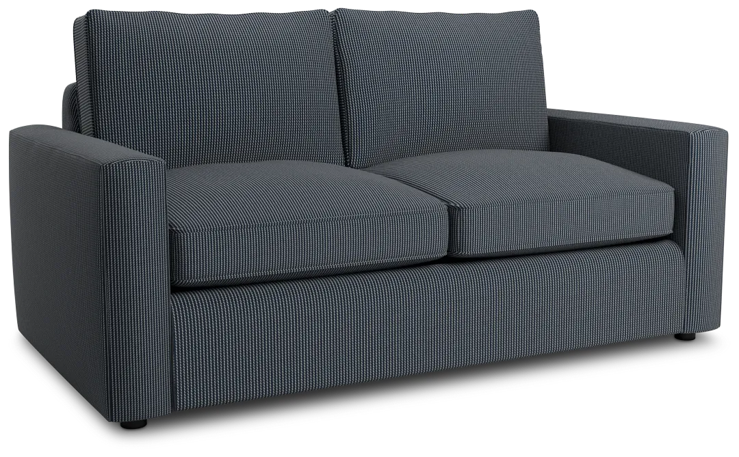 Siesta Lucy Navy Fabric Innerspring Sleeper