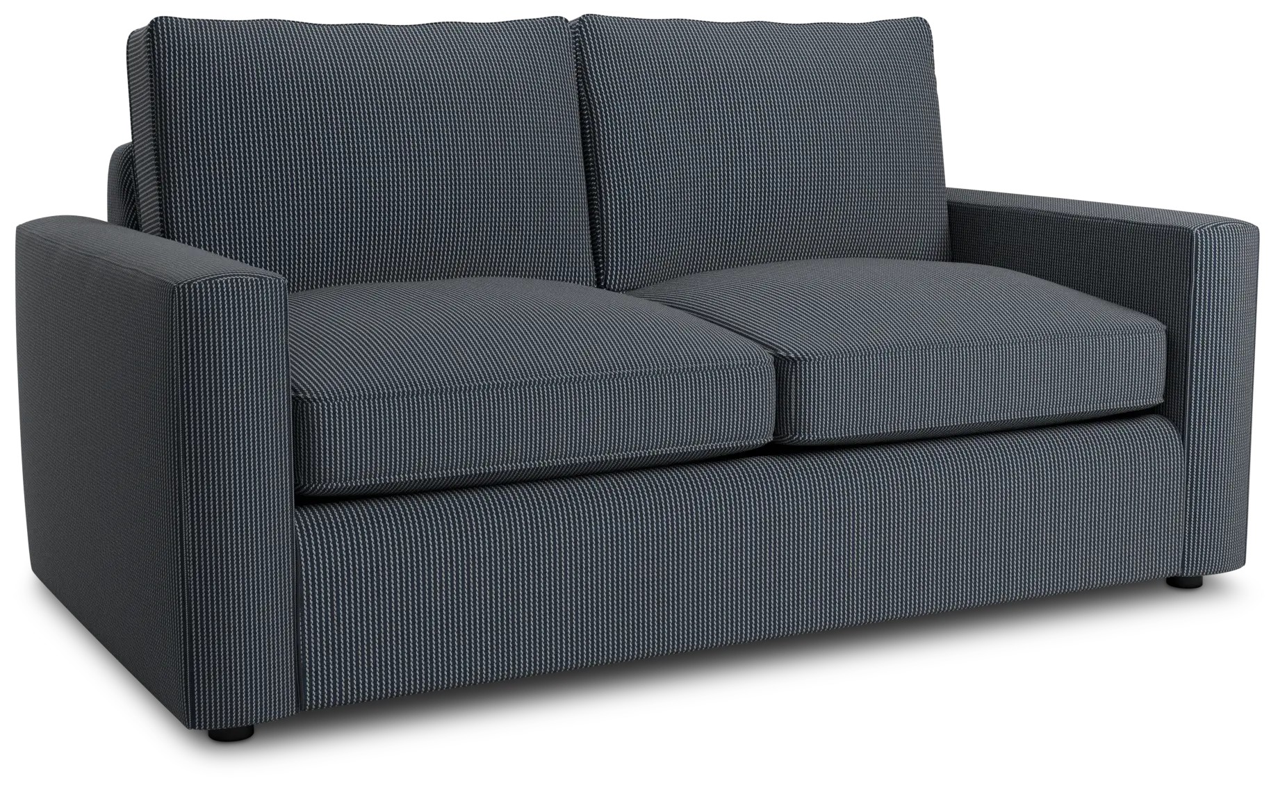 Siesta Lucy Navy Fabric Innerspring Sleeper Siesta Lucy Navy Fabric Innerspring Sleeper