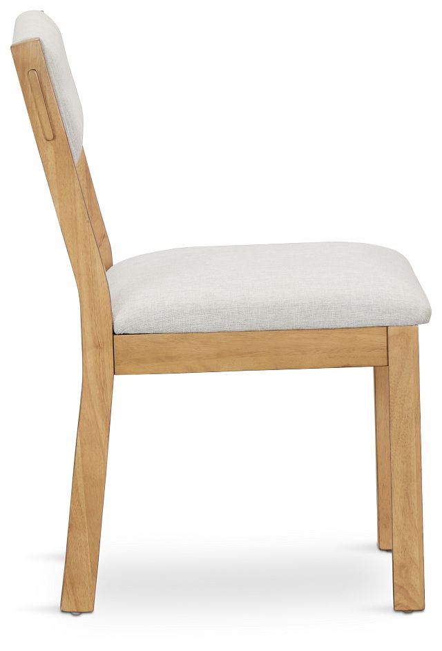 Vail Light Tone Upholstered Side Chair
