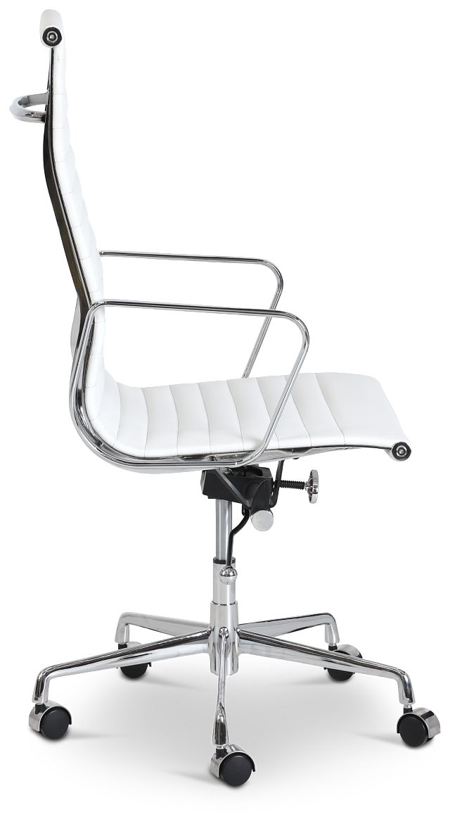 Amos White Desk Chair (2)