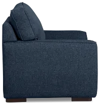 Sinclair Dark Blue Fabric Cooling Memory Foam Sleeper
