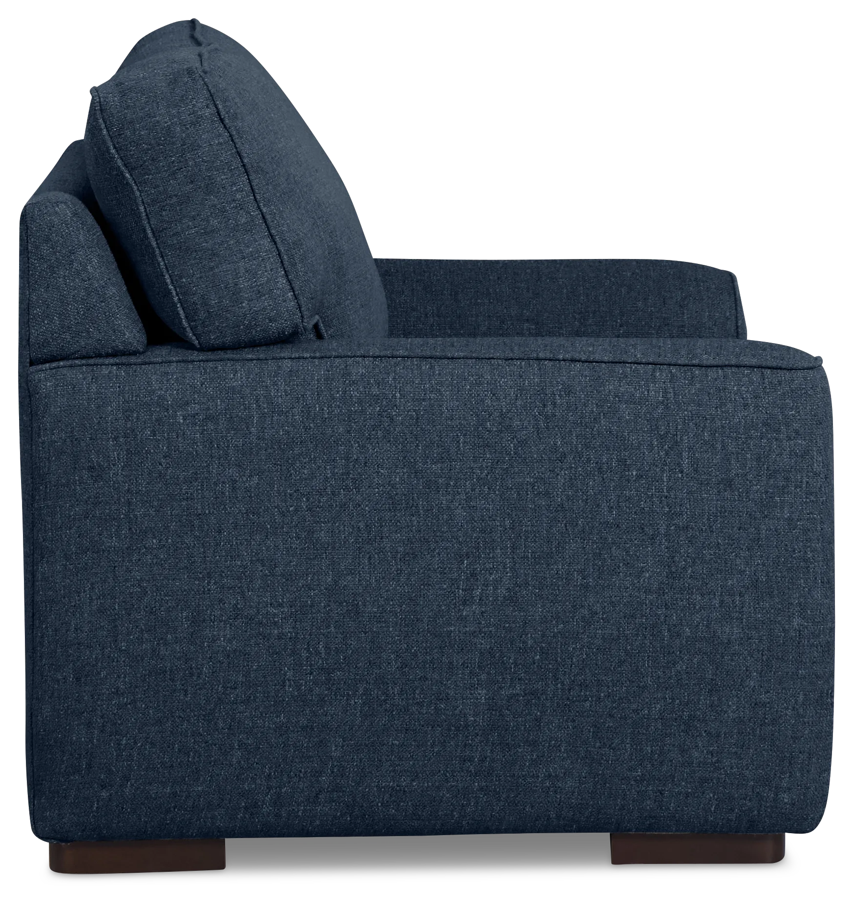 Sinclair Dark Blue Fabric Cooling Memory Foam Sleeper