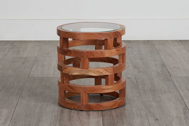 Wrenn Mid Tone Accent Table