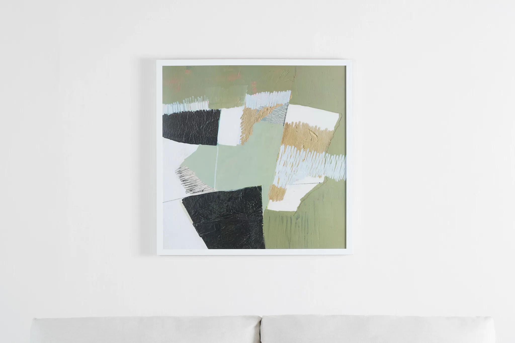 Esme Green Framed Wall Art