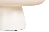 Bolton White Round Coffee Table