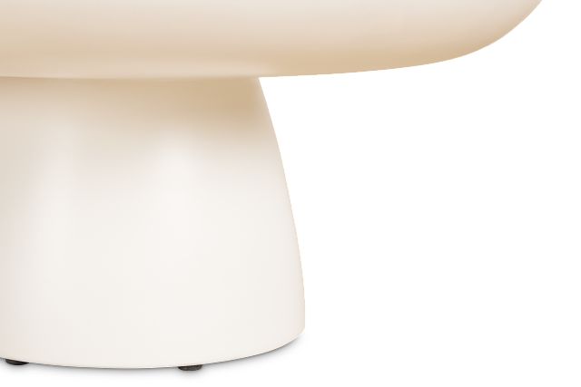 Bolton White Round Coffee Table