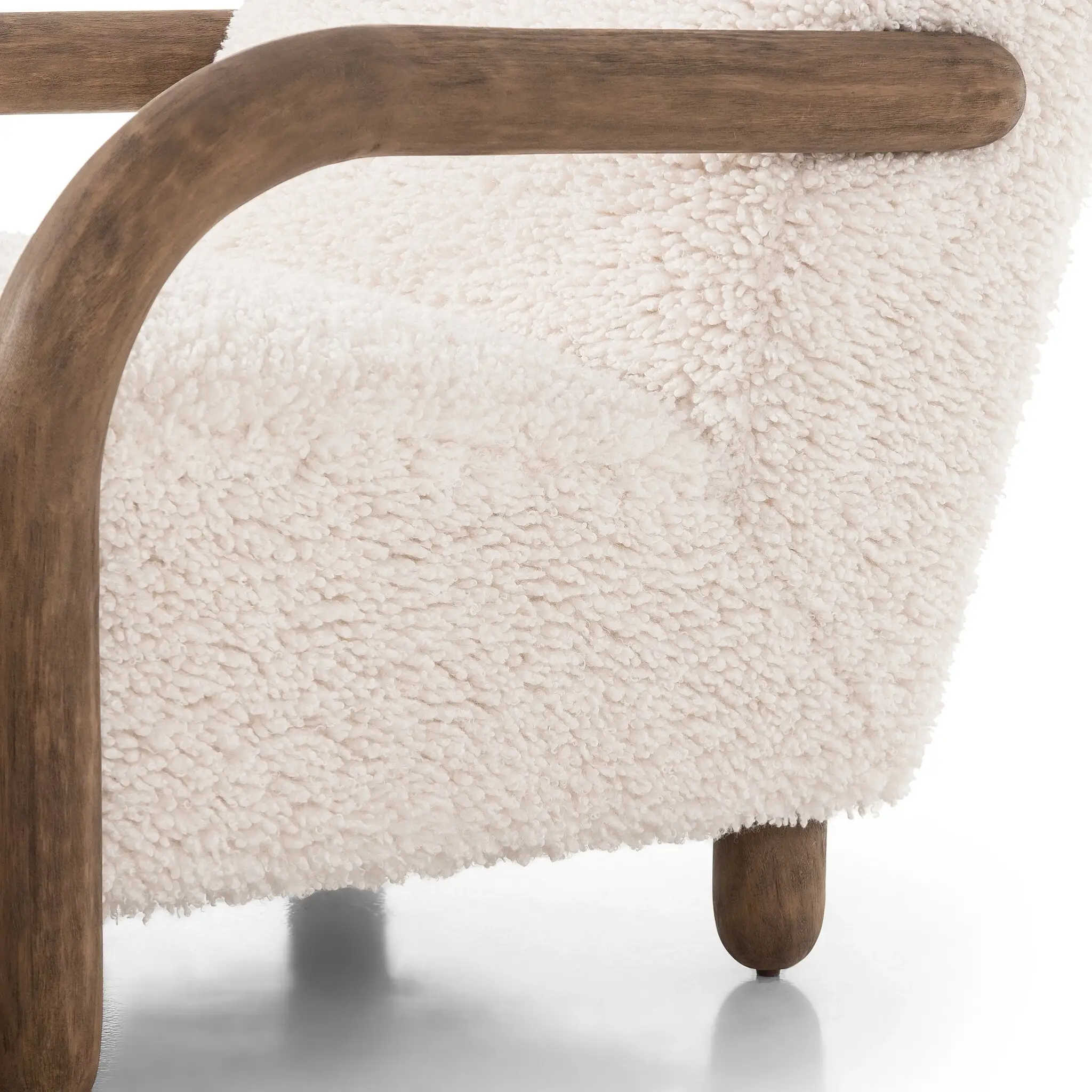 Four Hands Serina Ivory Fabric Chaise Four Hands Serina Ivory Fabric Chaise