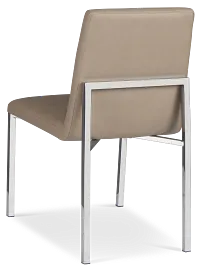 Amalfi Taupe Upholstered Side Chair