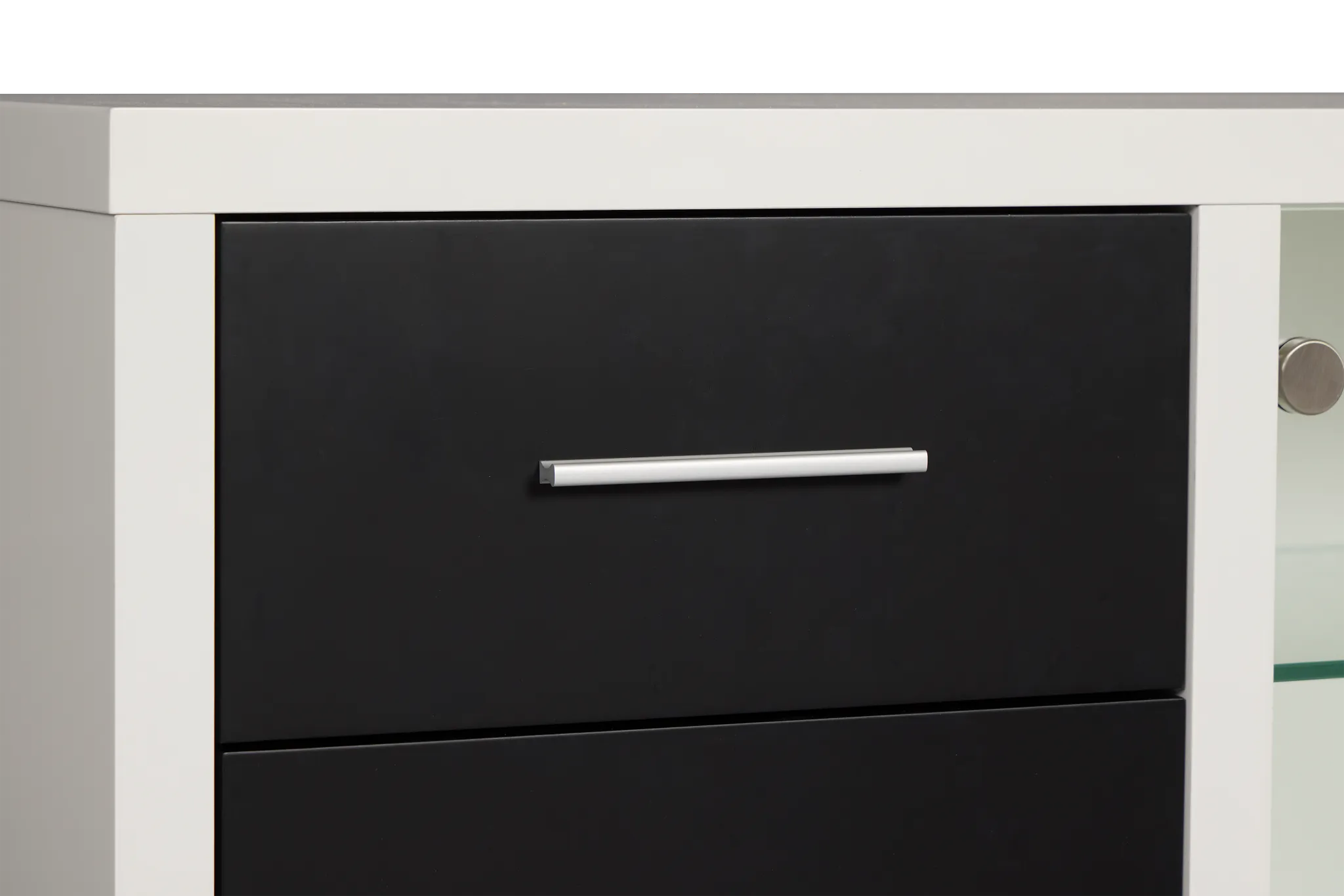 Doral White 85" Tv Stand