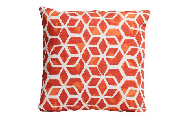 Celtic Orange 18" Indoor/outdoor Accent Pillow