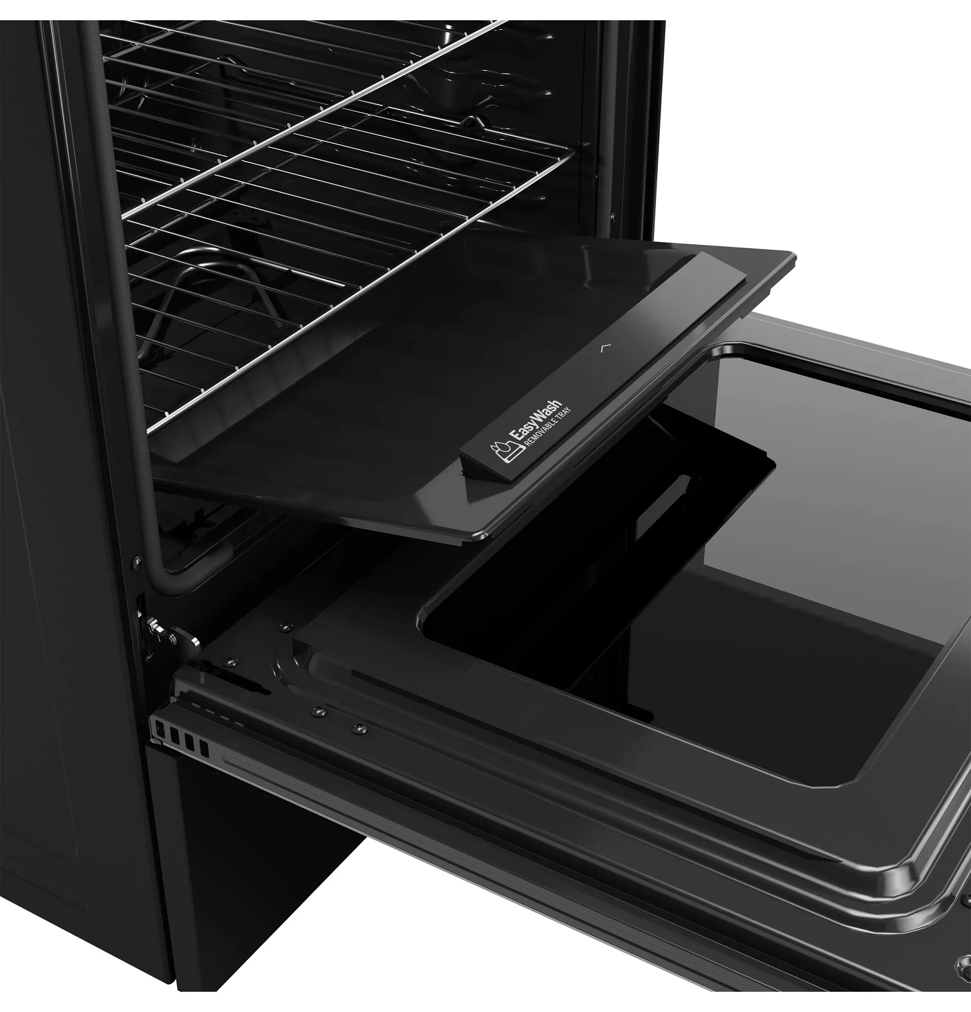 Ge 600 Series Black 30" Electric Range