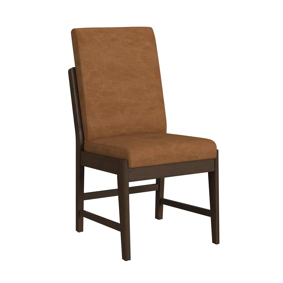 Lorean Brown Upholstered Side Chair Lorean Brown Upholstered Side Chair
