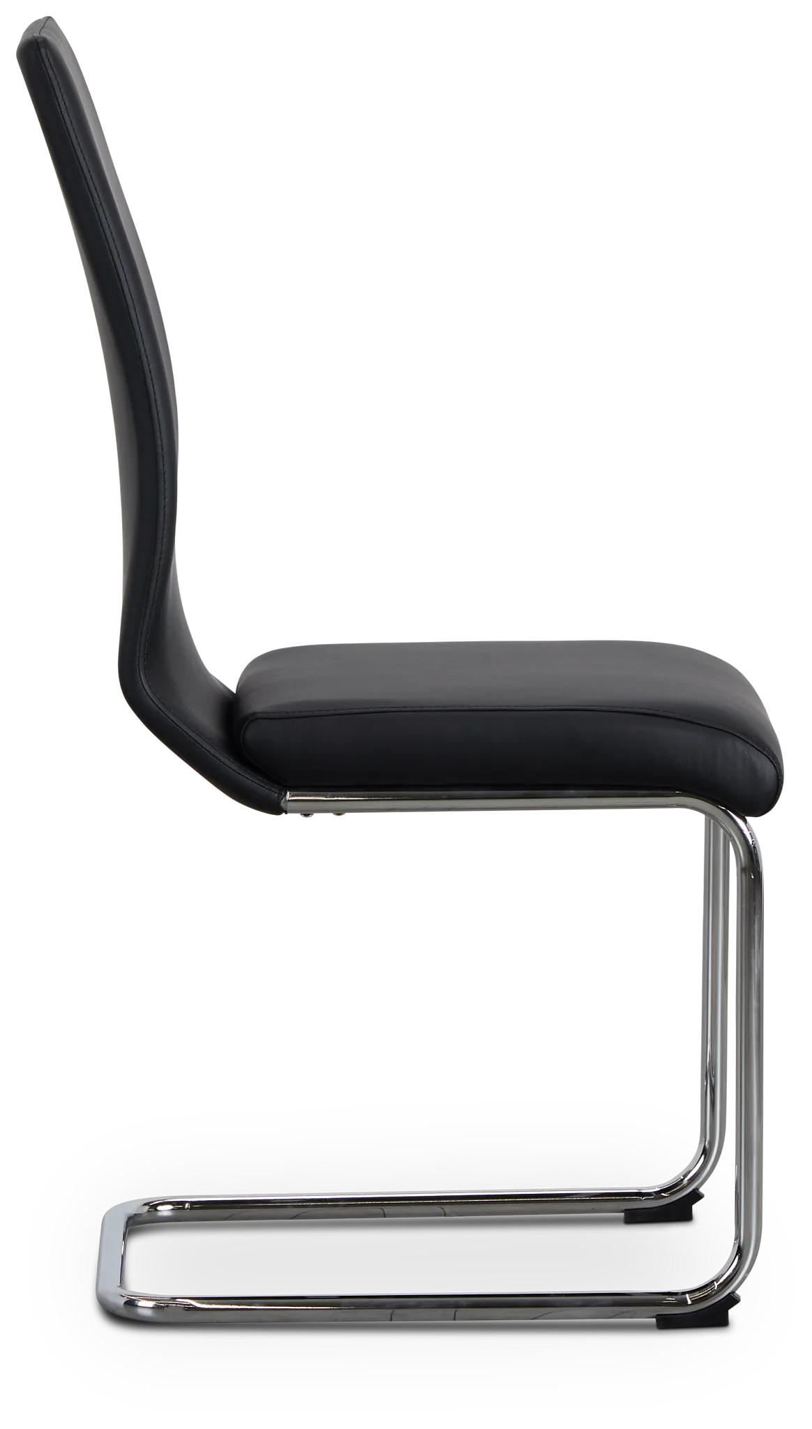 Lennox Black Upholstered Side Chair
