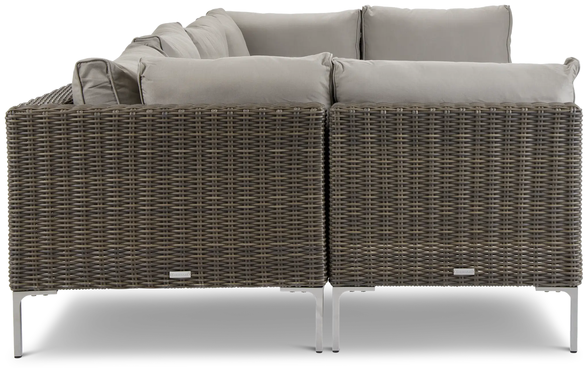 Tulum Gray Woven 6-piece Modular Sectional Tulum Gray Woven 6-piece Modular Sectional