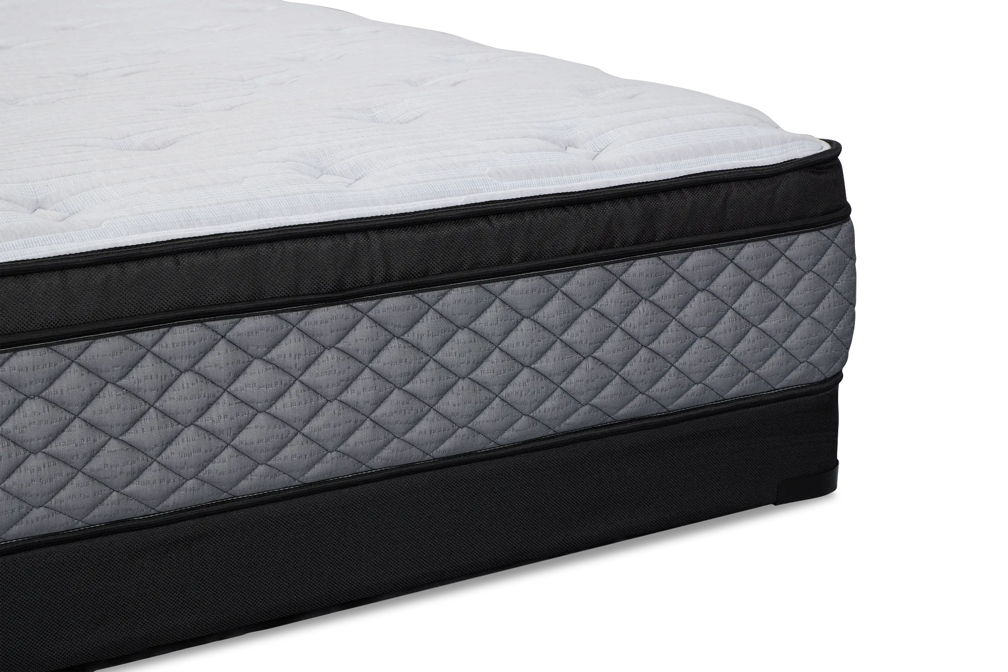 Kevin Charles By Sealy Essential Plush Low-profile Mattress Set