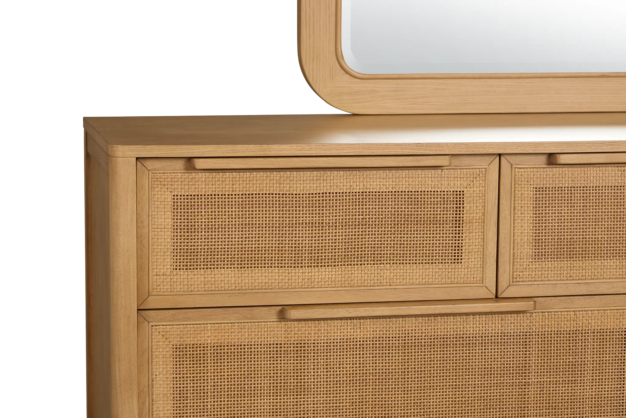 Pacific Light Tone 7-drawer Dresser & Mirror Pacific Light Tone 7-drawer Dresser & Mirror