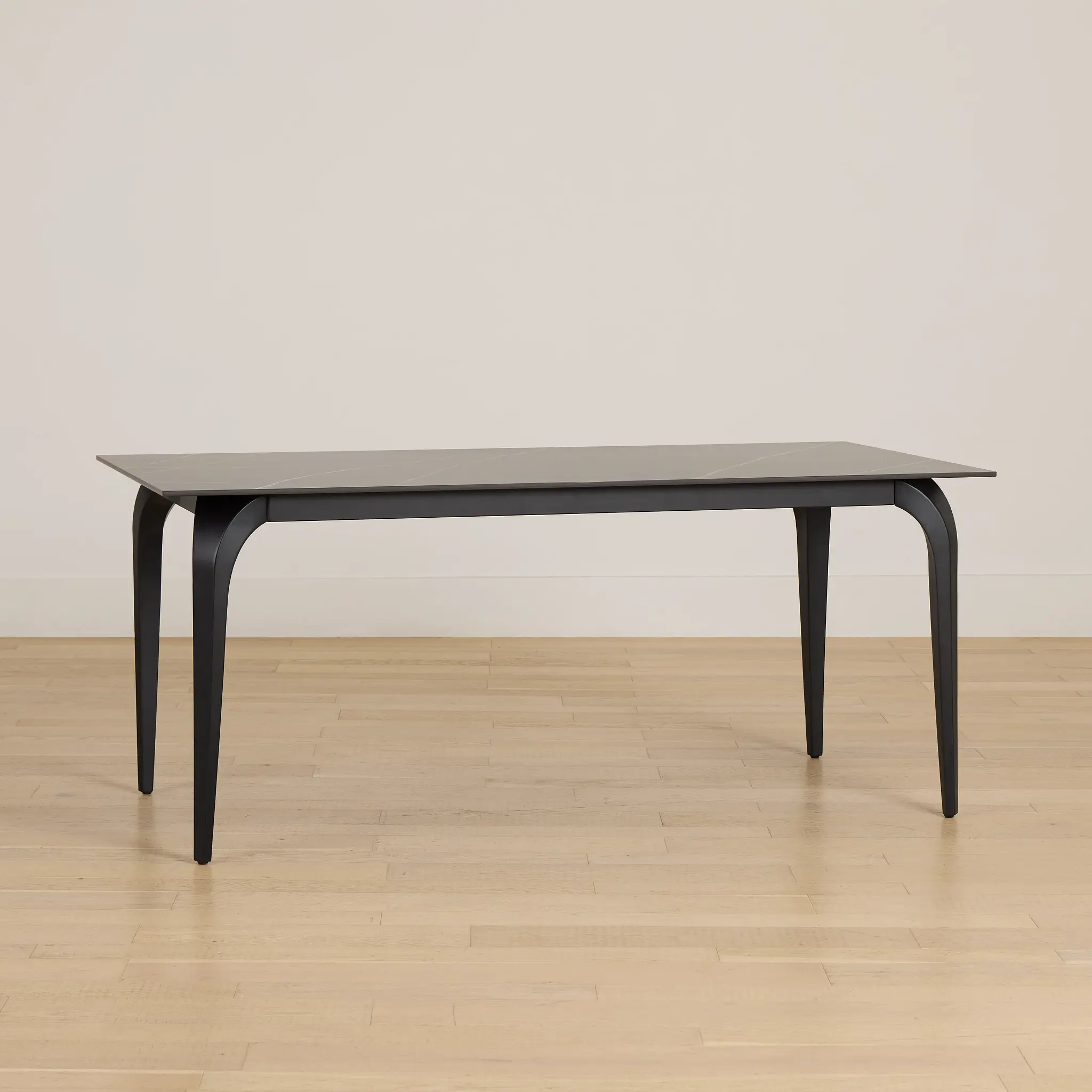 Sierra Black Stone Rectangular Table Sierra Black Stone Rectangular Table
