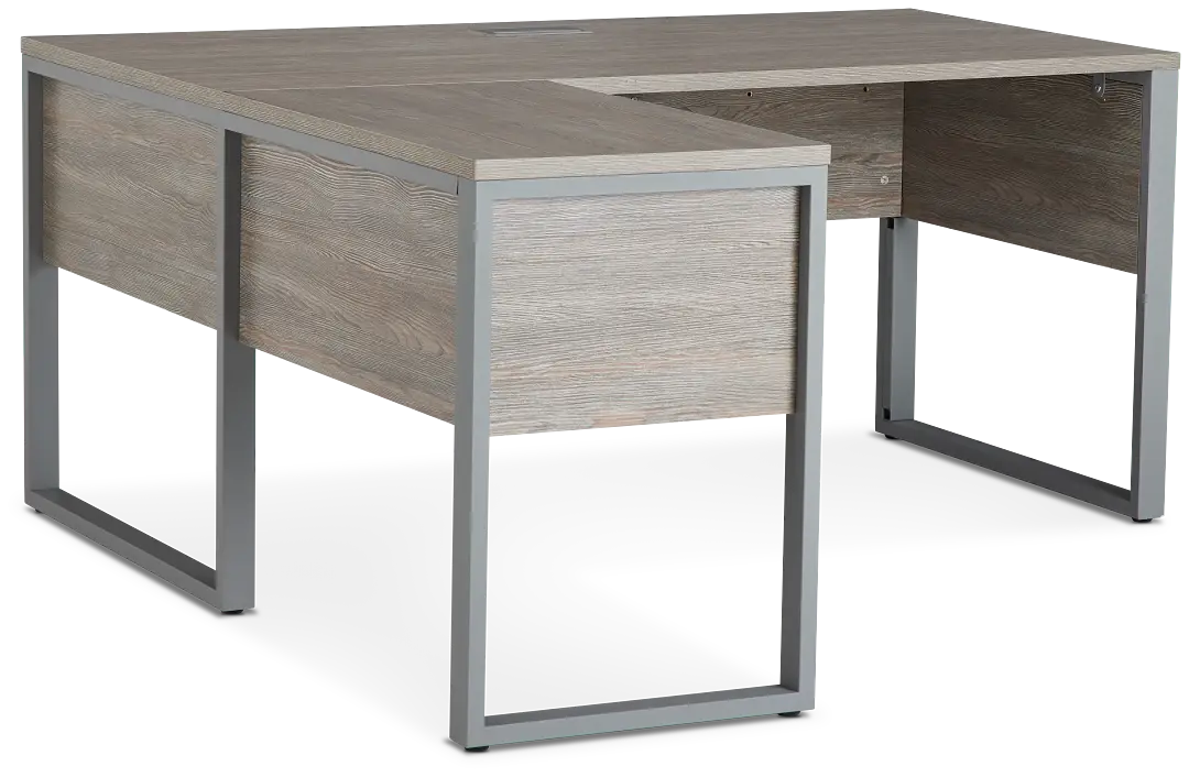 Clark Gray 32" Return Desk Clark Gray 32" Return Desk