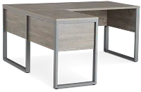 Clark Gray 32" Return Desk