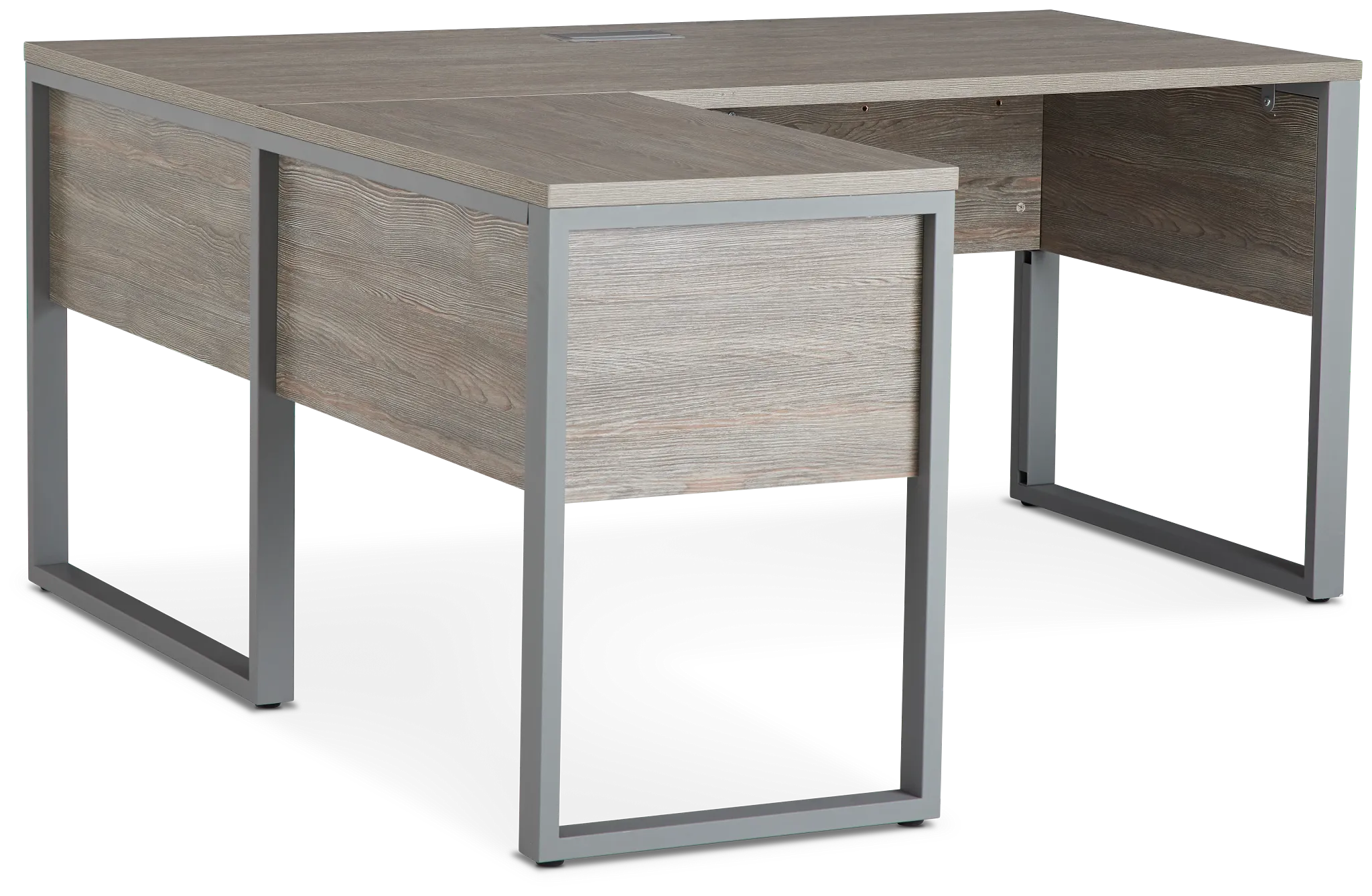 Clark Gray 32" Return Desk