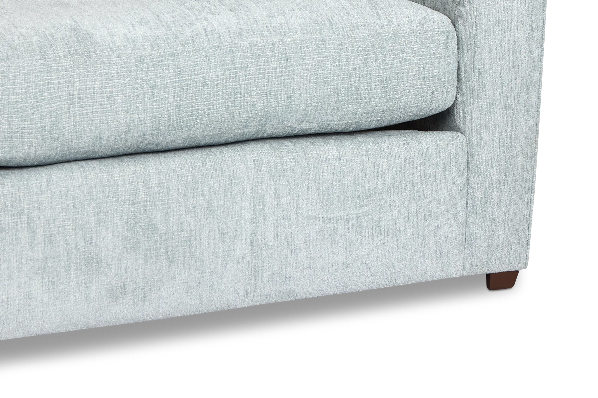 Shore Light Blue Fabric Sofa