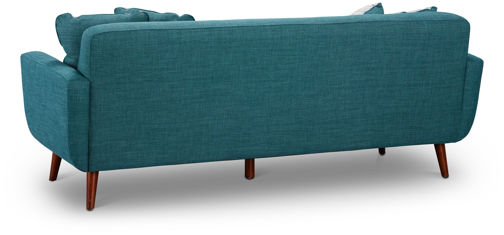 Raya Dark Teal Fabric Sofa