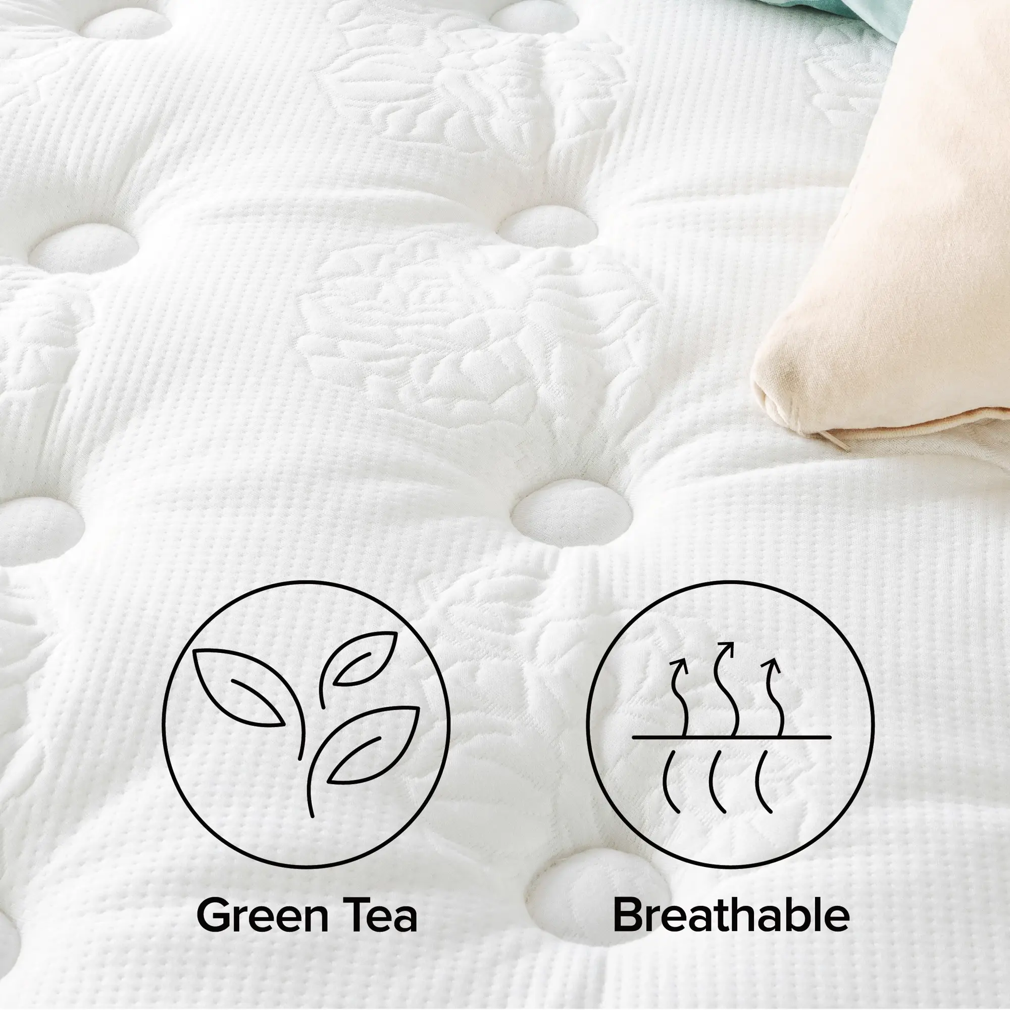 Rest & Renew By Zinus Pocket Innerspring 14" Pillow Top Mattress Rest & Renew By Zinus Pocket Innerspring 14" Pillow Top Mattress