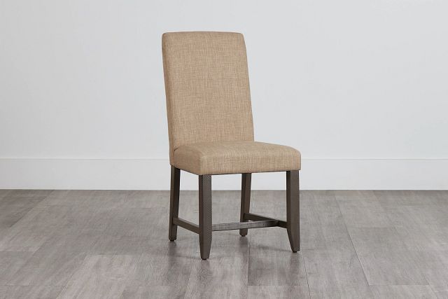 Taryn Light Taupe Upholstered Side Chair