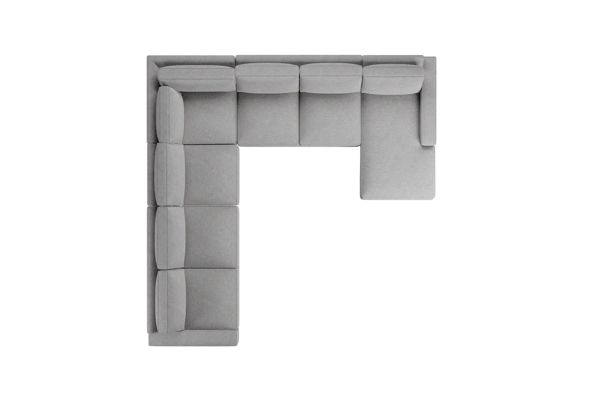 Edgewater Maguire Gray Large Right Chaise Sectional Edgewater Maguire Gray Large Right Chaise Sectional