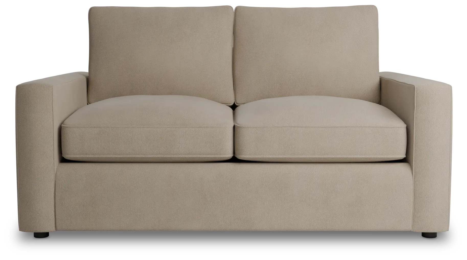 Siesta Peyton Beige Fabric Loveseat Siesta Peyton Beige Fabric Loveseat