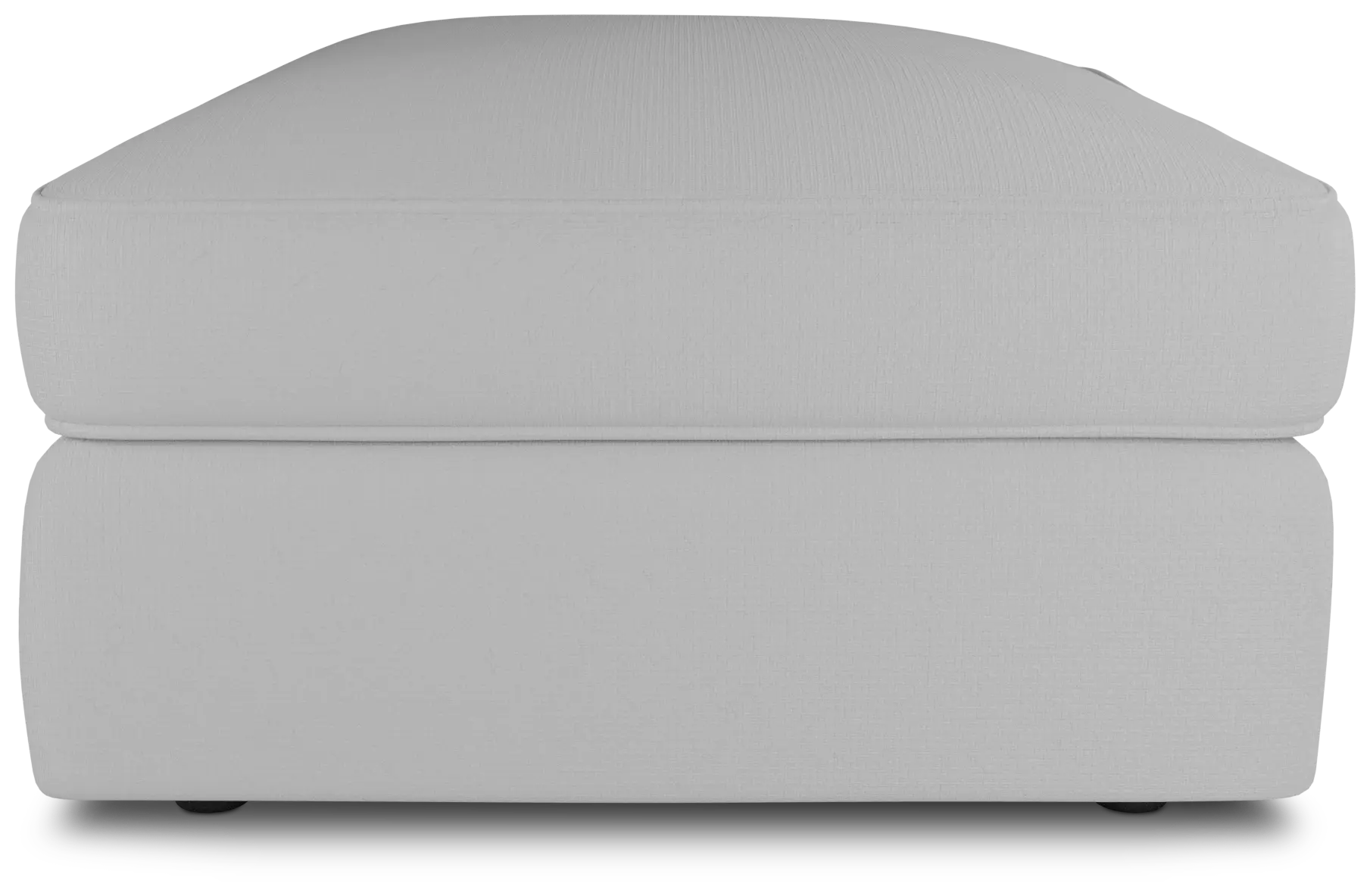 Siesta Suave White Fabric Ottoman Siesta Suave White Fabric Ottoman