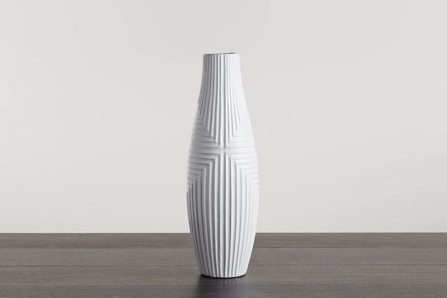 Capes White Large Vase