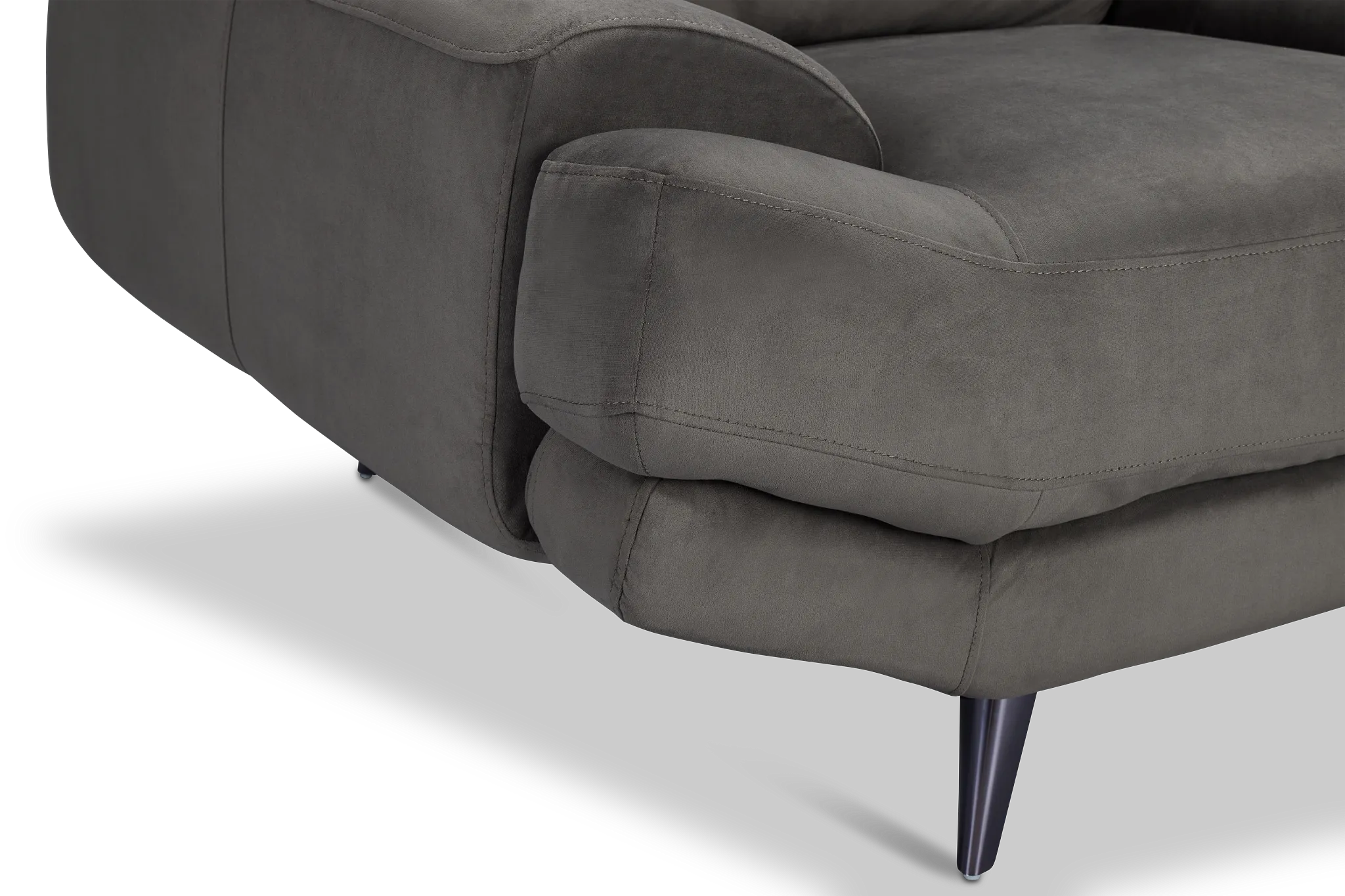 Milana Gray Velvet Chair