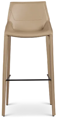Wayne Beige 30" Upholstered Barstool