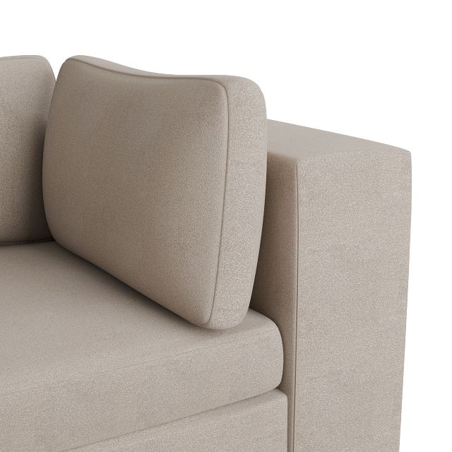 Destin Sutton Beige Fabric 5-piece Modular Sectional