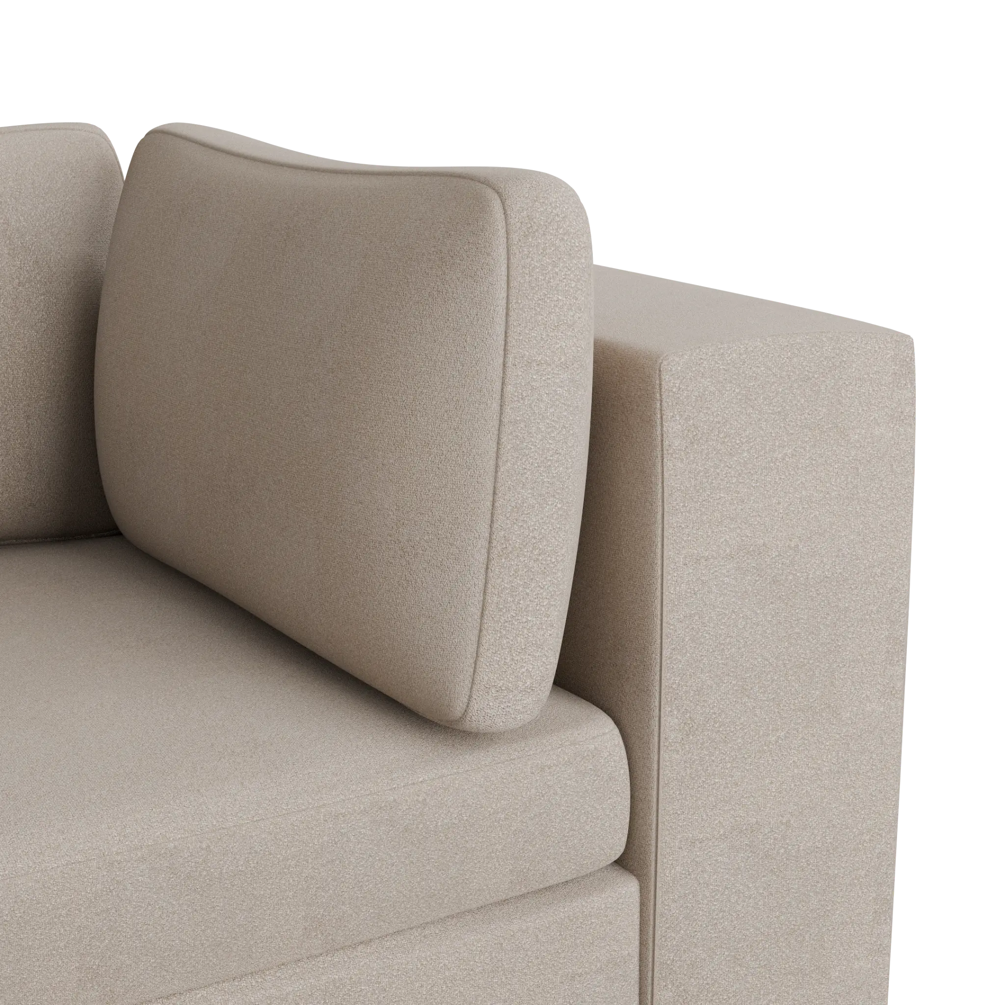 Destin Sutton Beige Fabric 5-piece Modular Sectional Destin Sutton Beige Fabric 5-piece Modular Sectional