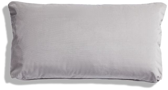 Lauran Light Gray Lumbar Accent Pillow