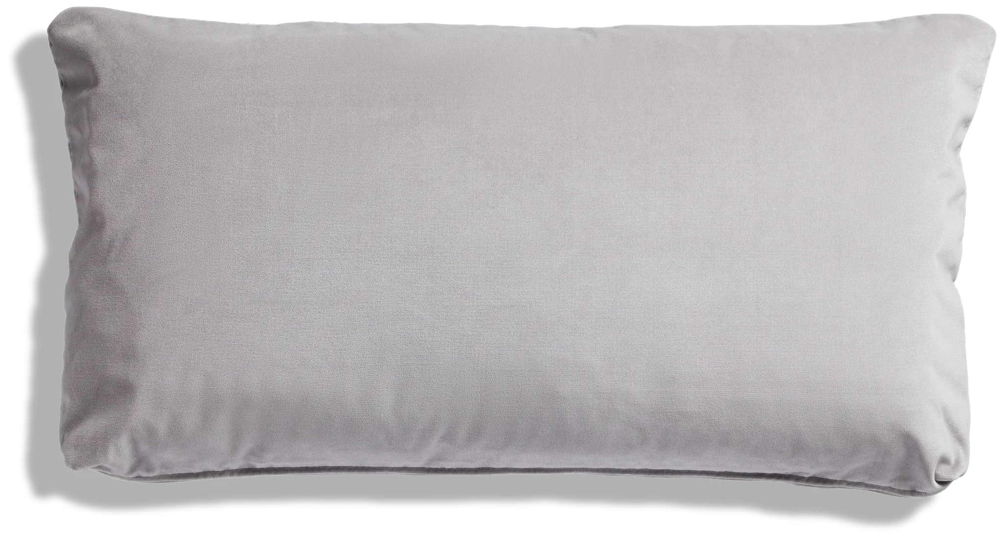 Lauran Light Gray Lumbar Accent Pillow