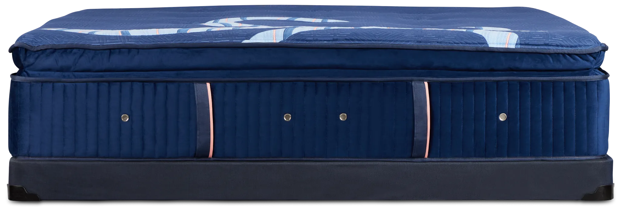 Stearns & Foster Reserve Soft Euro Pillow Top Low-profile Mattress Set