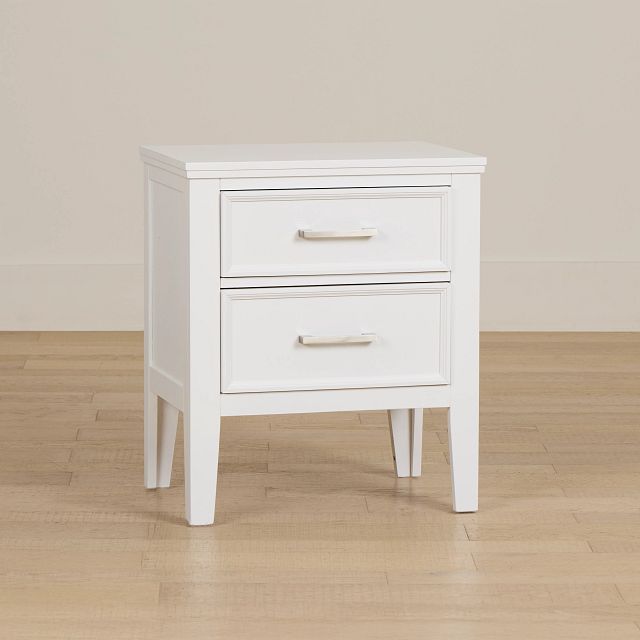 Seabrook White Nightstand