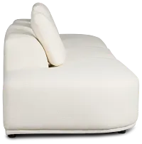 Catalina White Fabric 3-piece Modular Sofa