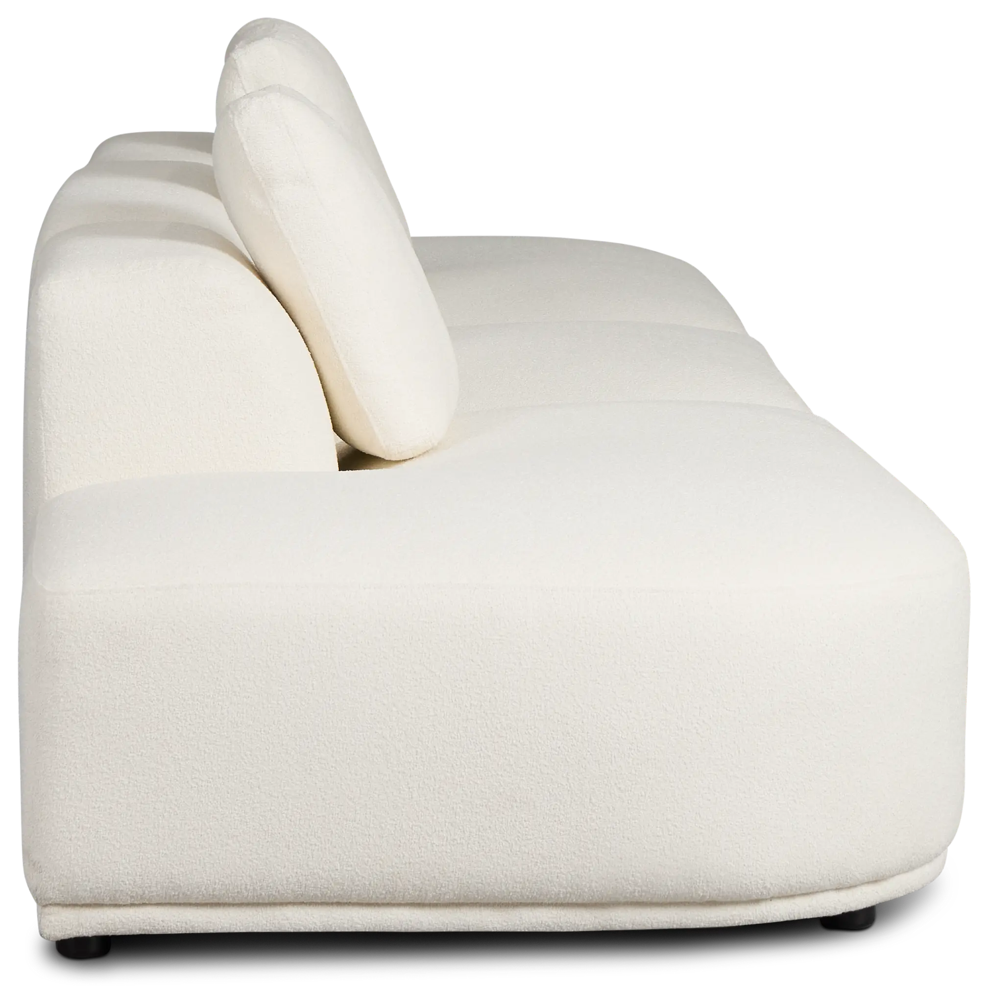 Catalina White Fabric 3-piece Modular Sofa Catalina White Fabric 3-piece Modular Sofa