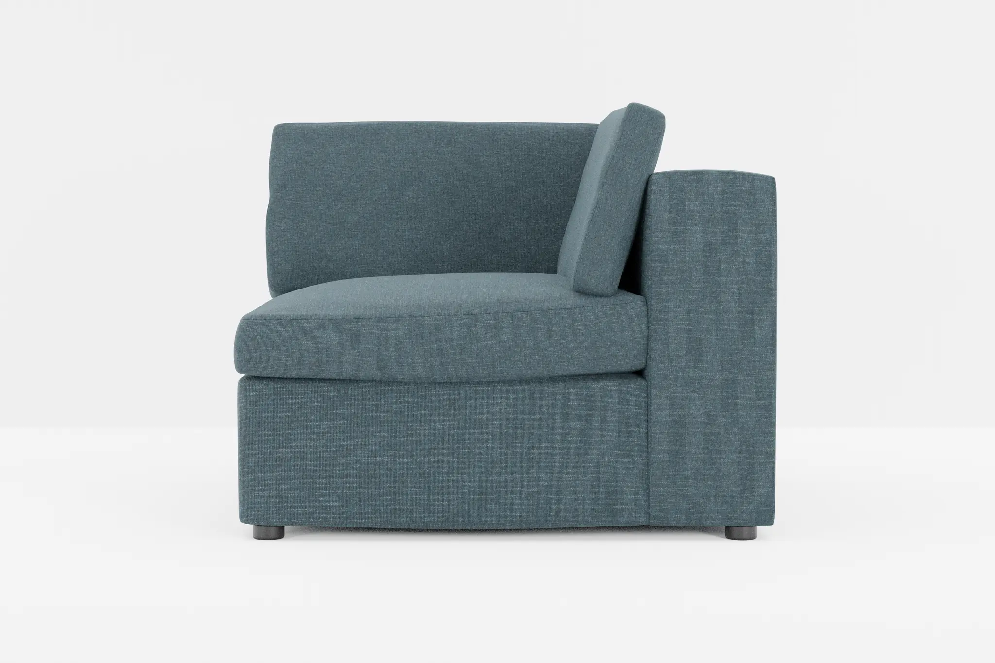 Destin Elevation Dark Blue Fabric Corner Chair Destin Elevation Dark Blue Fabric Corner Chair
