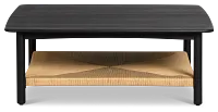 Santorini Black Square Coffee Table