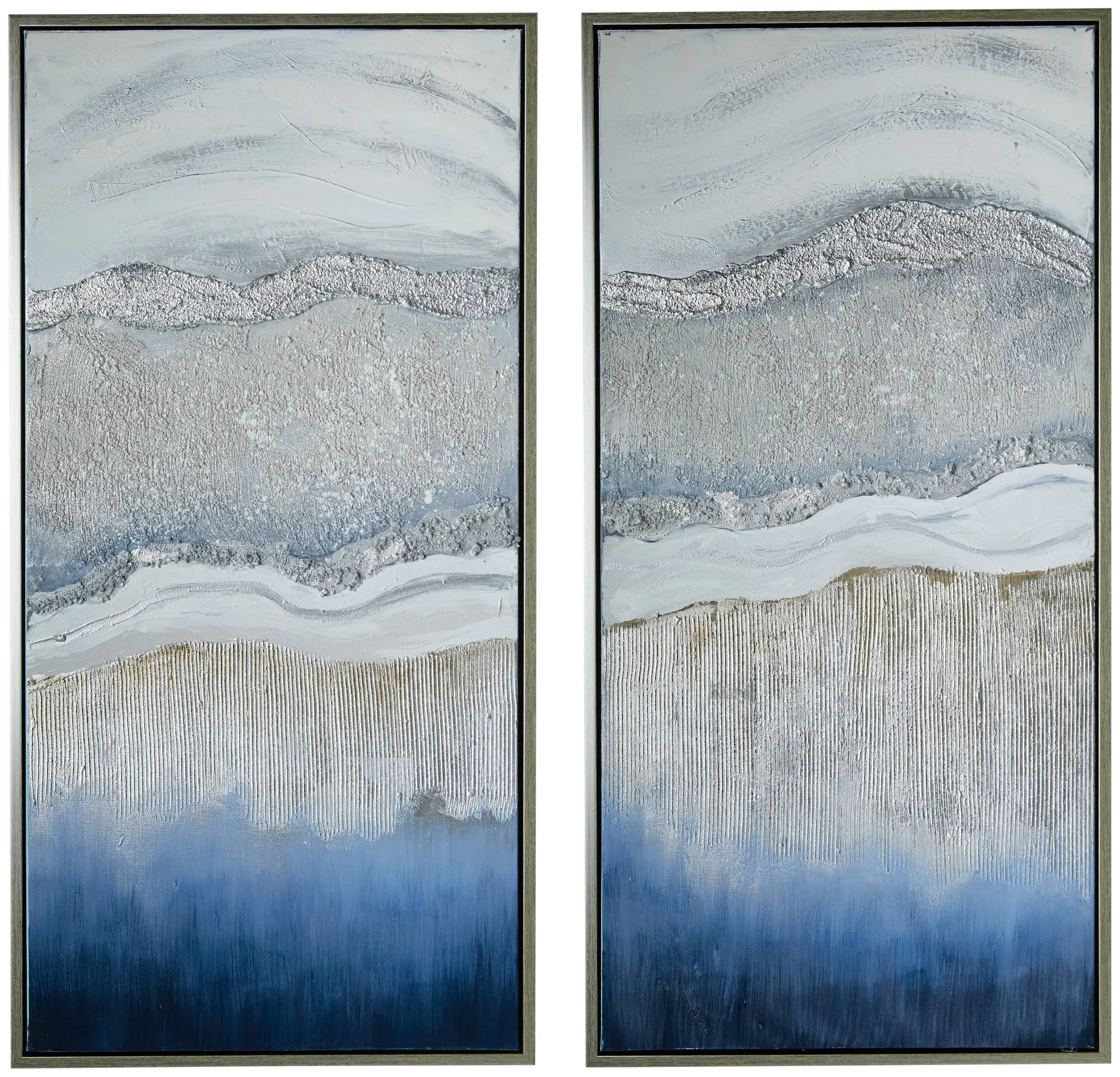 Marina Blue Set Of 2 Framed Wall Art Marina Blue Set Of 2 Framed Wall Art