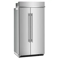 Kitchenaid 742 Series Stainless Steel 42" Built In Side By Side Refrigerator