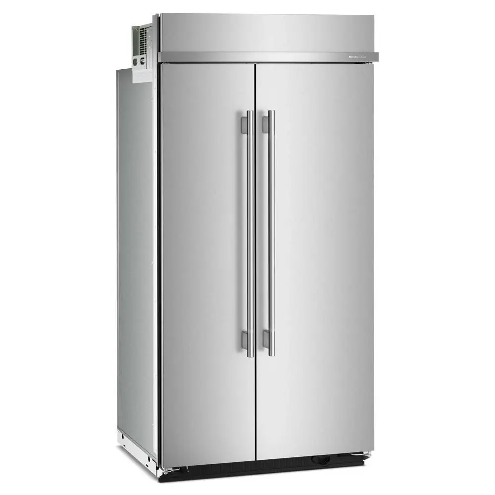 Kitchenaid 742 Series Stainless Steel 42" Built In Side By Side Refrigerator Kitchenaid 742 Series Stainless Steel 42" Built In Side By Side Refrigerator