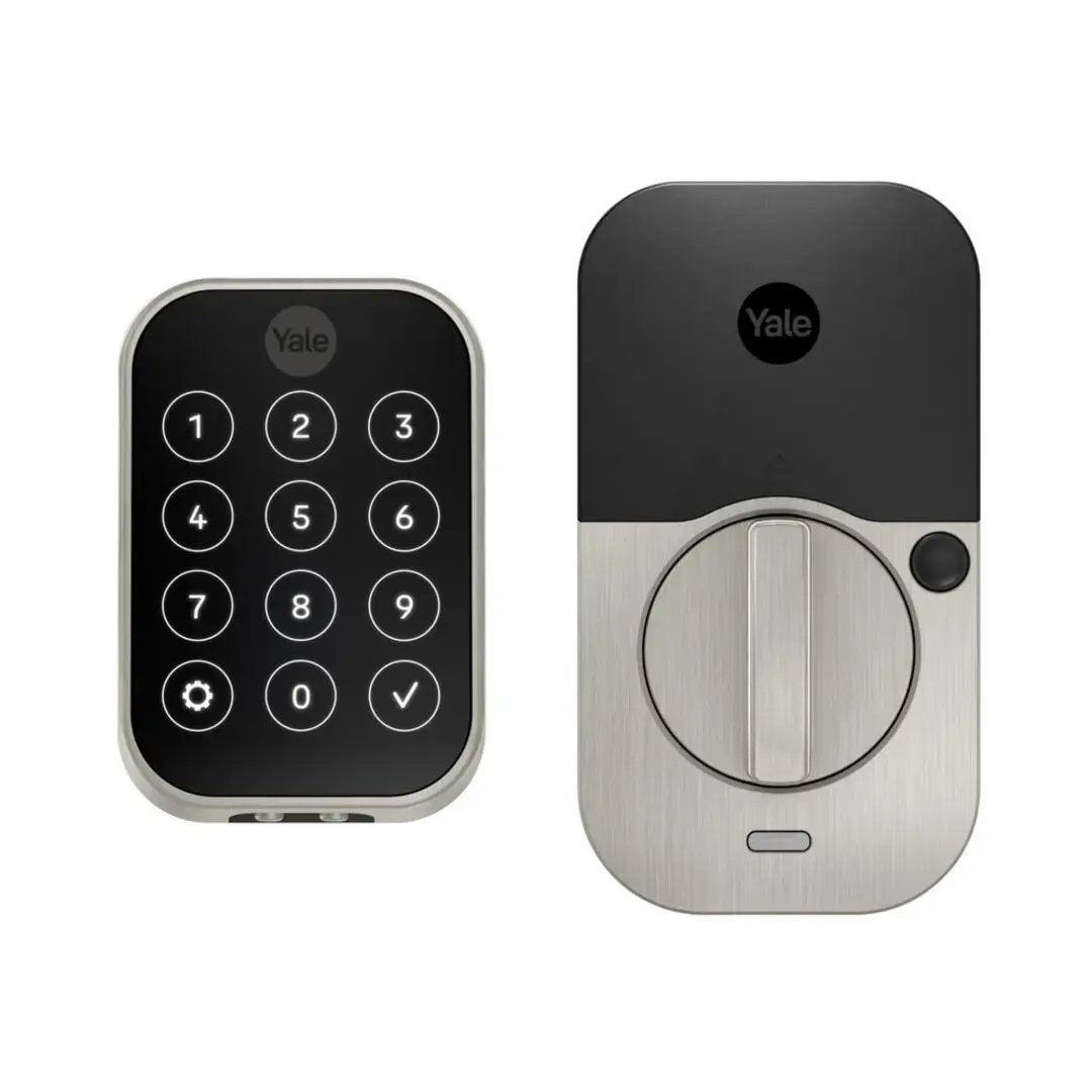 Yale Pro 2 Pushbutton Direct Wifi Nickel Key-free Touchscreen Door Lock Yale Pro 2 Pushbutton Direct Wifi Nickel Key-free Touchscreen Door Lock